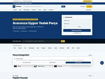 Otomotiv · Yedek Parça
