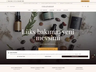 Kozmetik · Butik tema önizleme