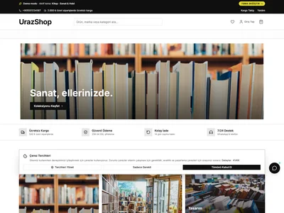 Kitap · Sanat & Hobi tema önizleme