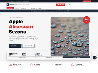 Teknoloji · Aksesuar (Porto) tema önizleme