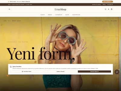 Moda · Editöryel tema önizleme