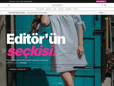Moda · Mağaza (Wokiee) tema önizleme