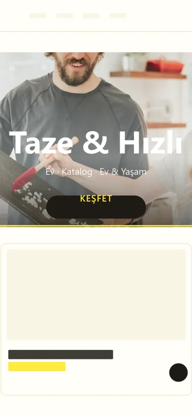 Ev · Katalog mobil önizleme