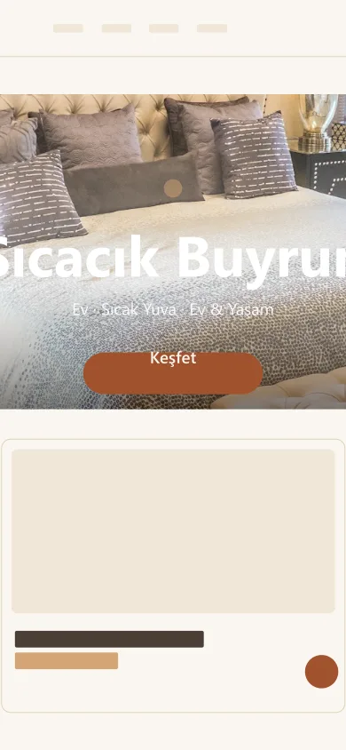 Ev · Sıcak Yuva mobil önizleme