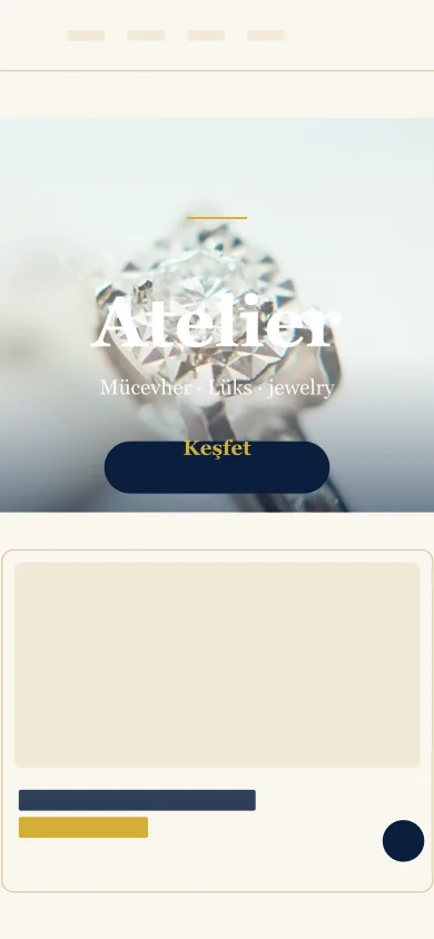 Mücevher · Lüks mobil önizleme