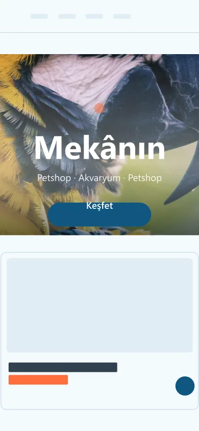 Petshop · Akvaryum mobil önizleme