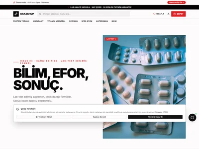 Spor · Donanım tema önizleme