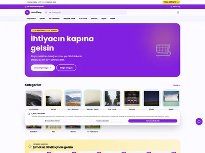Market · Hızlı tema önizleme
