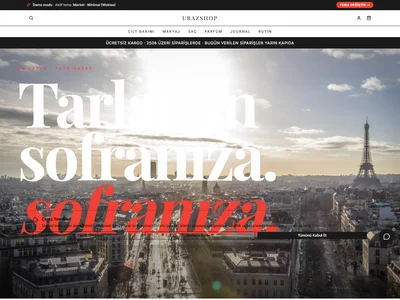 Market · Minimal (Wokiee) tema önizleme